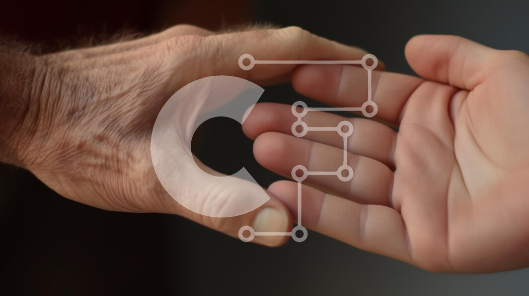 Intra Συλλεκτικό Ξύλινο Παζλ Plywood  4mm - Σύνδεση γενεών μέσω των χεριών Σε Ξύλινο Κουτί - Διαστάσεις Puzzle: 10x10 cm – 25 κομμάτια