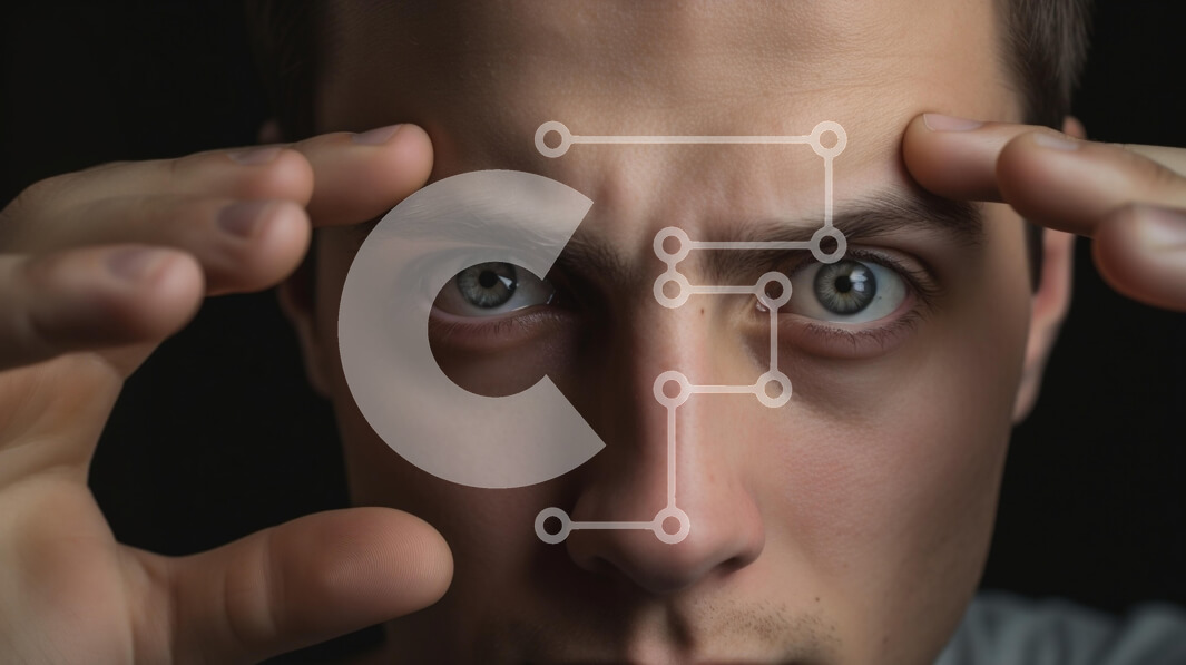 Intra Συλλεκτικό Ξύλινο Παζλ Plywood  4mm - Κοντινό πλάνο ενός νεαρού άνδρα που εκφράζει έντονο συναίσθημα Σε Ξύλινο Κουτί - Διαστάσεις Puzzle: 10x10 cm – 25 κομμάτια