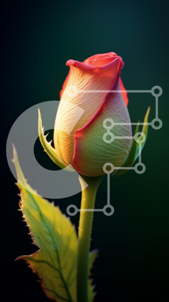 Σετ των 2 Intra Συλλεκτικό Ξύλινο Παζλ Plywood  4mm - Όμορφο τριαντάφυλλο σε απαλό φωτισμό Σε Ξύλινο Κουτί - Διαστάσεις: 10x10 cm – 25 κομμάτια