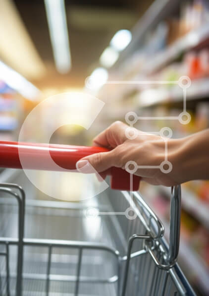 Intra Συλλεκτικό Ξύλινο Παζλ Plywood  4mm - Καλάθι αγορών στο παντοπωλείο Σε Ξύλινο Κουτί - Διαστάσεις Puzzle: 10x10 cm – 25 κομμάτια