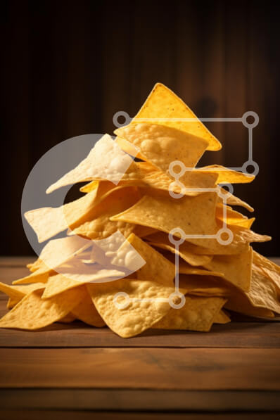 Σετ των 2 Intra Συλλεκτικό Ξύλινο Παζλ Plywood  4mm - Σωρός τσιπς τορτίγιας Σε Ξύλινο Κουτί - Διαστάσεις: 10x10 cm – 25 κομμάτια