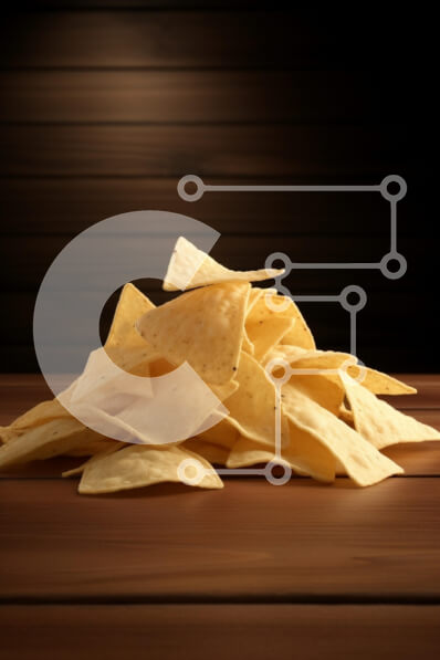 Σετ των 2 Intra Συλλεκτικό Ξύλινο Παζλ Plywood  4mm - Τσιπς τορτίγιας σε ξύλινη επιφάνεια Σε Ξύλινο Κουτί - Διαστάσεις: 10x10 cm – 25 κομμάτια