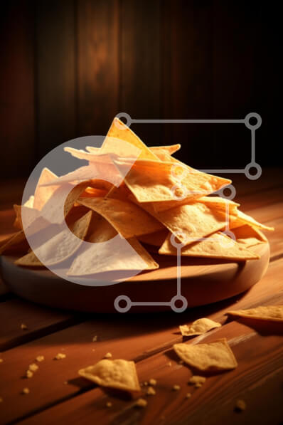 Σετ των 2 Intra Συλλεκτικό Ξύλινο Παζλ Plywood  4mm - Τσιπς τορτίγιας σε ξύλινη πιατέλα Σε Ξύλινο Κουτί - Διαστάσεις: 10x10 cm – 25 κομμάτια