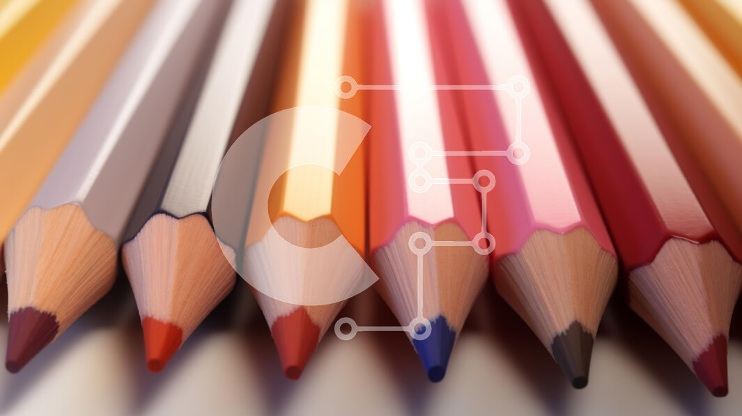 Intra Συλλεκτικό Ξύλινο Παζλ Plywood  4mm - Πολύχρωμα μολύβια σε διάταξη ντεγκραντέ Σε Ξύλινο Κουτί - Διαστάσεις: 10x10 cm – 25 κομμάτια