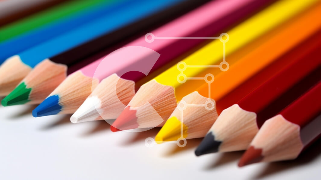 Intra Συλλεκτικό Ξύλινο Παζλ Plywood  4mm - Συστοιχία πολύχρωμων μολυβιών Σε Ξύλινο Κουτί - Διαστάσεις: 10x10 cm – 25 κομμάτια