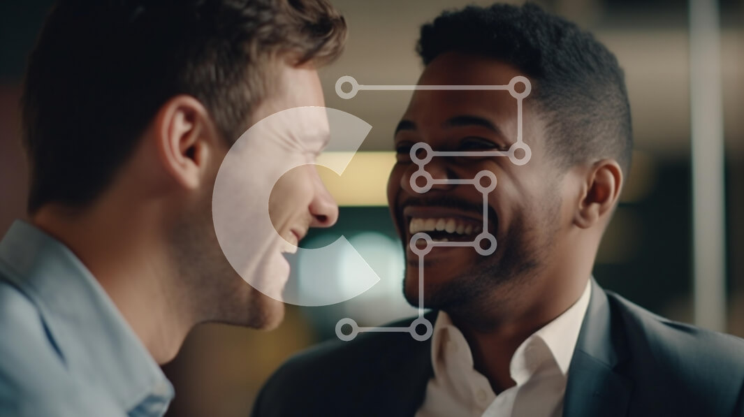 Intra Συλλεκτικό Ξύλινο Παζλ Plywood  4mm - Χαρούμενη αλληλεπίδραση μεταξύ φίλων Σε Ξύλινο Κουτί - Διαστάσεις Puzzle: 10x10 cm – 25 κομμάτια