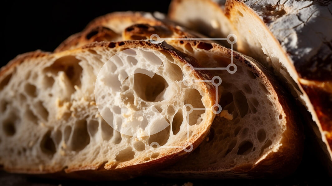 Σετ των 2 Intra Συλλεκτικό Ξύλινο Παζλ Plywood  4mm - Χειροτεχνικές φέτες ψωμιού Σε Ξύλινο Κουτί - Διαστάσεις: 10x10 cm – 25 κομμάτια