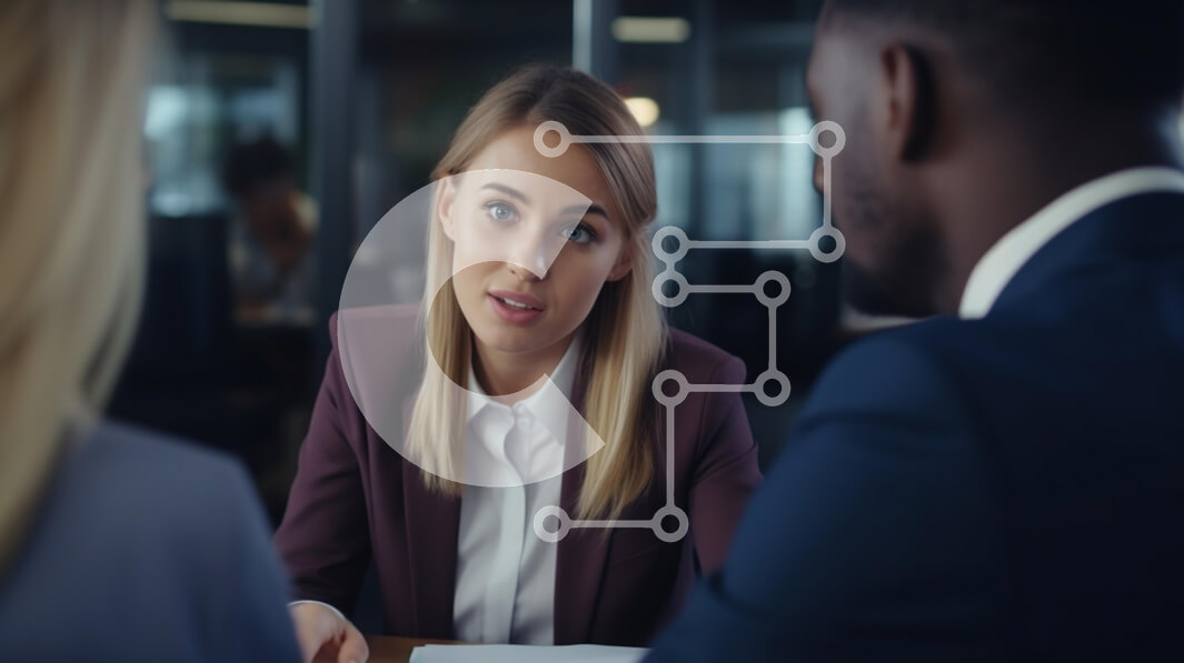 Intra Συλλεκτικό Ξύλινο Παζλ Plywood  4mm - Επιχειρηματική συνάντηση στο σύγχρονο γραφείο Σε Ξύλινο Κουτί - Διαστάσεις Puzzle: 10x10 cm – 25 κομμάτια