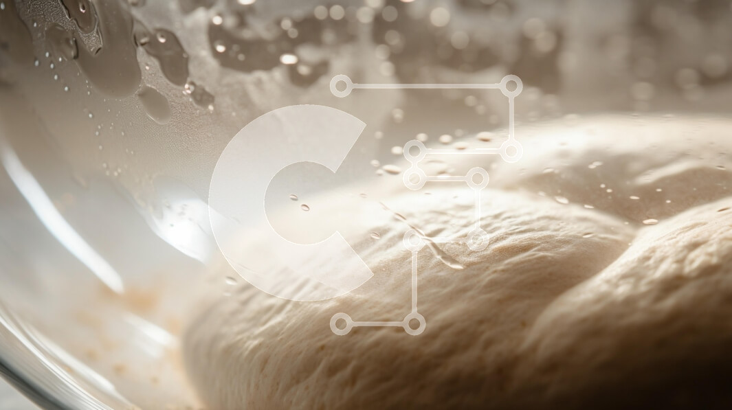 Σετ των 2 Intra Συλλεκτικό Ξύλινο Παζλ Plywood  4mm - Ζύμη που φουσκώνει σε γυάλινο μπολ Σε Ξύλινο Κουτί - Διαστάσεις: 10x10 cm – 25 κομμάτια