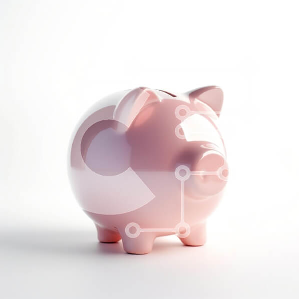 Intra Συλλεκτικό Ξύλινο Παζλ Plywood  4mm - Γυαλιστερό ροζ γουρουνάκι Σε Ξύλινο Κουτί - Διαστάσεις: 10x10 cm – 25 κομμάτια