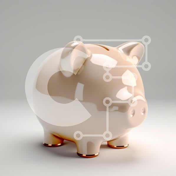 Intra Συλλεκτικό Ξύλινο Παζλ Plywood  4mm - Γυαλιστερός Κεραμικός Κουμπαράς Σε Ξύλινο Κουτί - Διαστάσεις: 10x10 cm – 25 κομμάτια