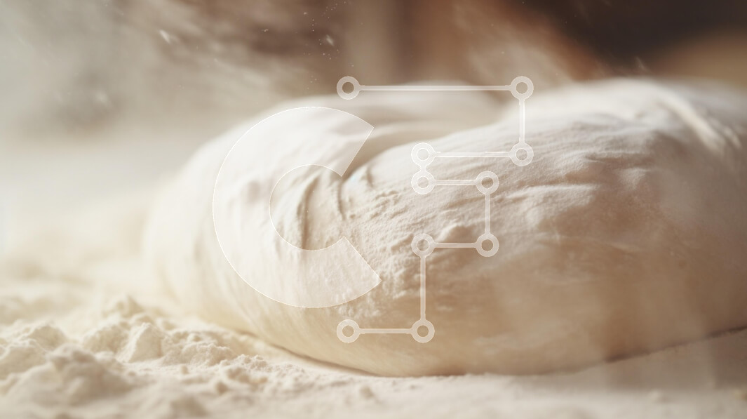 Σετ των 2 Intra Συλλεκτικό Ξύλινο Παζλ Plywood  4mm - Φρεσκοζυμωμένη ζύμη με αλεύρι Σε Ξύλινο Κουτί - Διαστάσεις: 10x10 cm – 25 κομμάτια