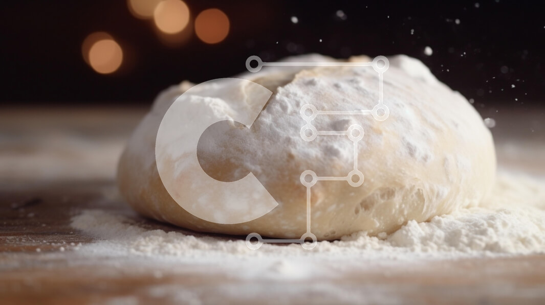 Σετ των 2 Intra Συλλεκτικό Ξύλινο Παζλ Plywood  4mm - Μπάλα ζύμης έτοιμη για ψήσιμο Σε Ξύλινο Κουτί - Διαστάσεις: 10x10 cm – 25 κομμάτια