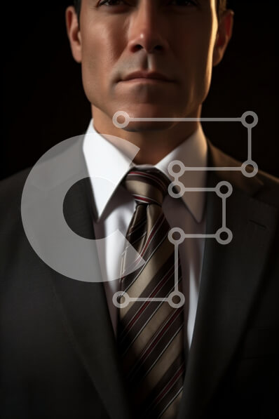 Intra Συλλεκτικό Ξύλινο Παζλ Plywood  4mm - Επαγγελματίας άνδρας με κοστούμι και γραβάτα Σε Ξύλινο Κουτί - Διαστάσεις Puzzle: 10x10 cm – 25 κομμάτια