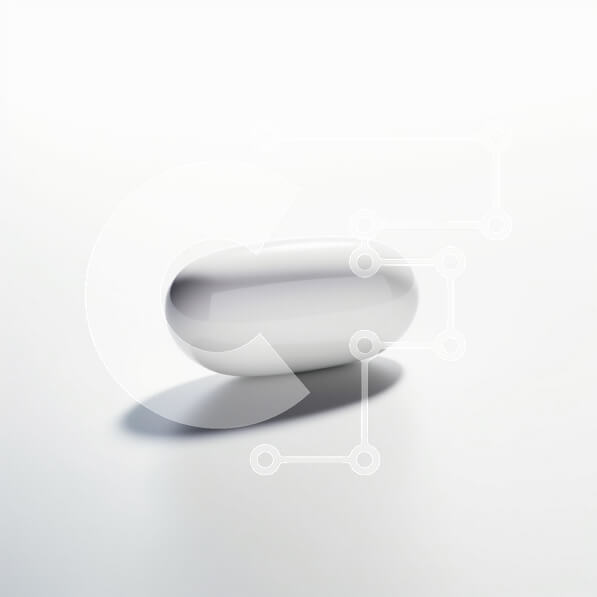 Intra Συλλεκτικό Ξύλινο Παζλ Plywood  4mm - Γυαλιστερή λευκή κάψουλα σε ελαφριά επιφάνεια Σε Ξύλινο Κουτί - Διαστάσεις: 10x10 cm – 25 κομμάτια