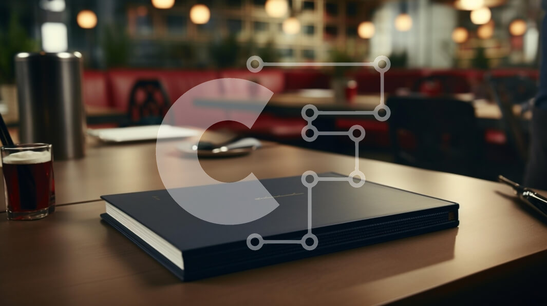 Intra Συλλεκτικό Ξύλινο Παζλ Plywood  4mm - Ζεστό εστιατόριο με μενού και ποτά Σε Ξύλινο Κουτί - Διαστάσεις Puzzle: 10x10 cm – 25 κομμάτια