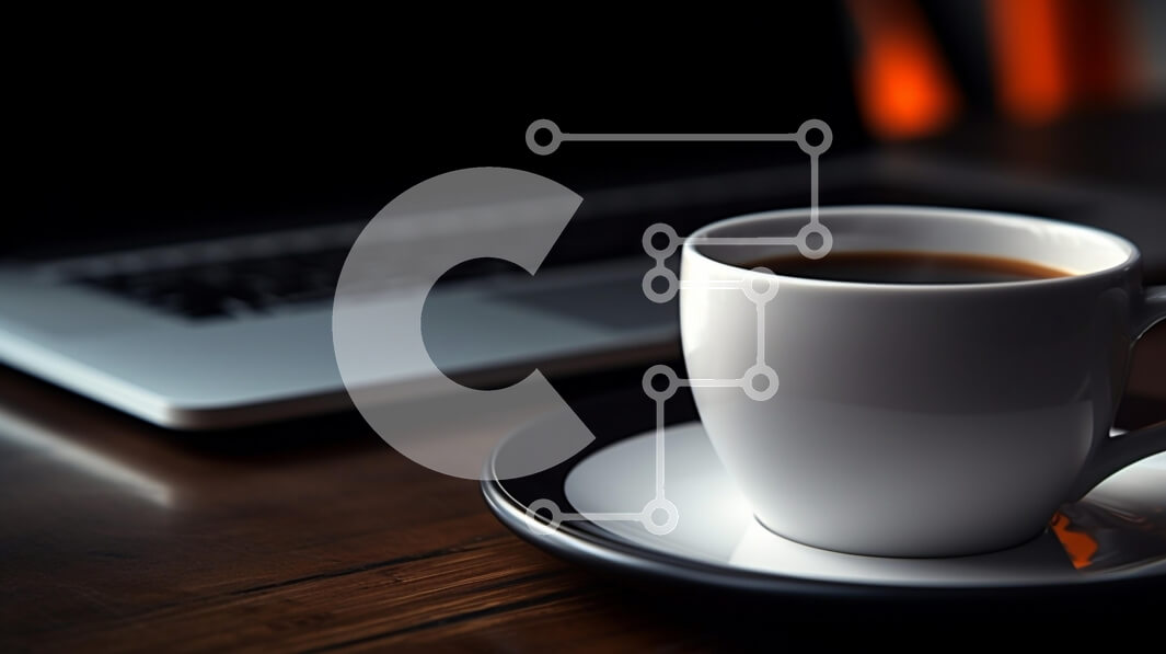 Σετ των 2 Intra Συλλεκτικό Ξύλινο Παζλ Plywood  4mm - Φλιτζάνι καφέ σε ξύλινο τραπέζι με φορητό υπολογιστή Σε Ξύλινο Κουτί - Διαστάσεις: 10x10 cm – 25 κομμάτια