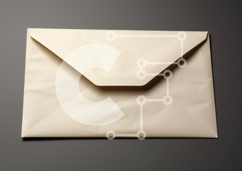 Intra Συλλεκτικό Ξύλινο Παζλ Plywood  4mm - Κλειστός μπεζ φάκελος σε σκοτεινή επιφάνεια Σε Ξύλινο Κουτί - Διαστάσεις: 10x10 cm – 25 κομμάτια