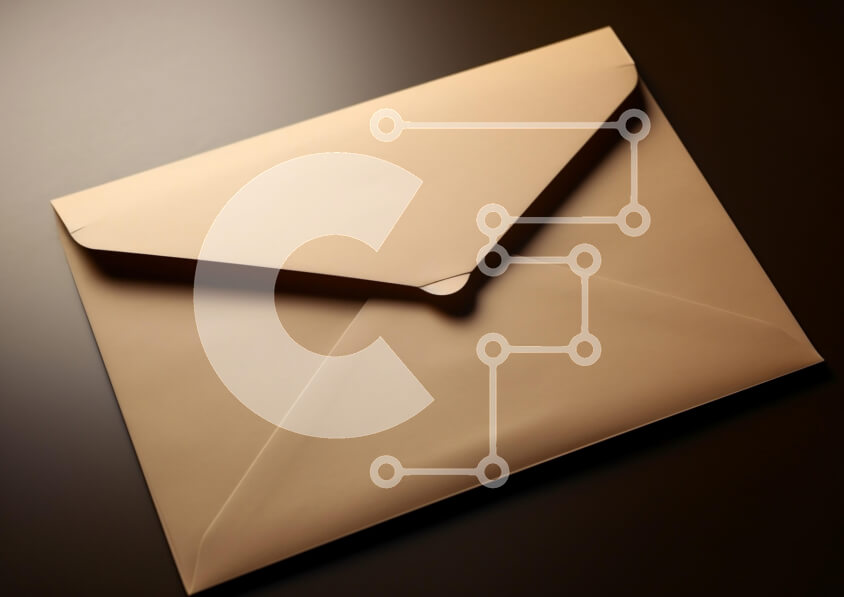 Intra Συλλεκτικό Ξύλινο Παζλ Plywood  4mm - Μπεζ φάκελος σε σκοτεινή επιφάνεια Σε Ξύλινο Κουτί - Διαστάσεις: 10x10 cm – 25 κομμάτια