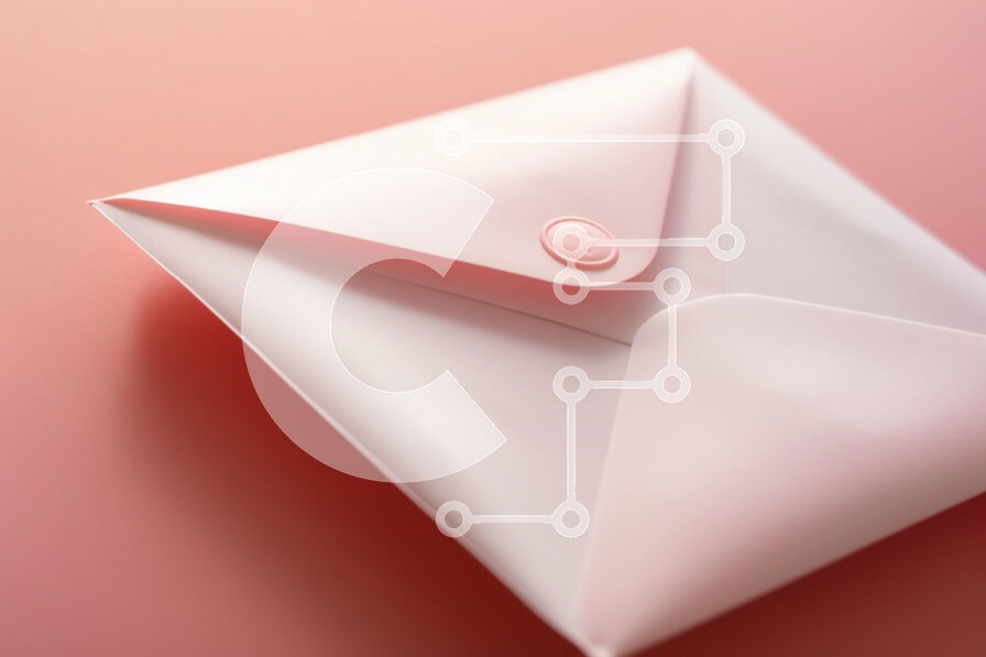 Intra Συλλεκτικό Ξύλινο Παζλ Plywood  4mm - Κομψός ροζ φάκελος σε φόντο κλίσης Σε Ξύλινο Κουτί - Διαστάσεις: 10x10 cm – 25 κομμάτια