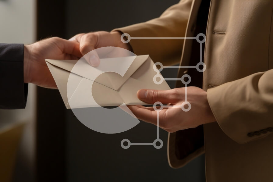 Intra Συλλεκτικό Ξύλινο Παζλ Plywood  4mm - Εναλλαγή φακέλων σε επιχειρηματικό περιβάλλον Σε Ξύλινο Κουτί - Διαστάσεις Puzzle: 10x10 cm – 25 κομμάτια