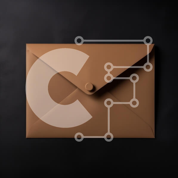 Intra Συλλεκτικό Ξύλινο Παζλ Plywood  4mm - Κομψός καφές φάκελος σε μαύρο φόντο Σε Ξύλινο Κουτί - Διαστάσεις: 10x10 cm – 25 κομμάτια