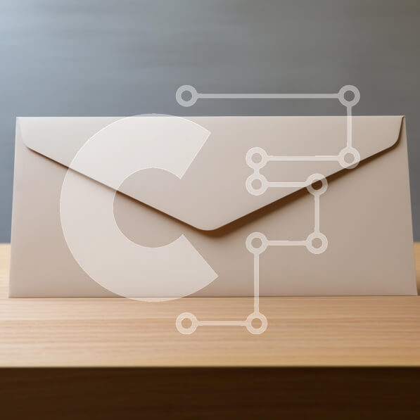 Intra Συλλεκτικό Ξύλινο Παζλ Plywood  4mm - Μινιμαλιστικός μπεζ φάκελος σε ξύλινη επιφάνεια Σε Ξύλινο Κουτί - Διαστάσεις: 10x10 cm – 25 κομμάτια