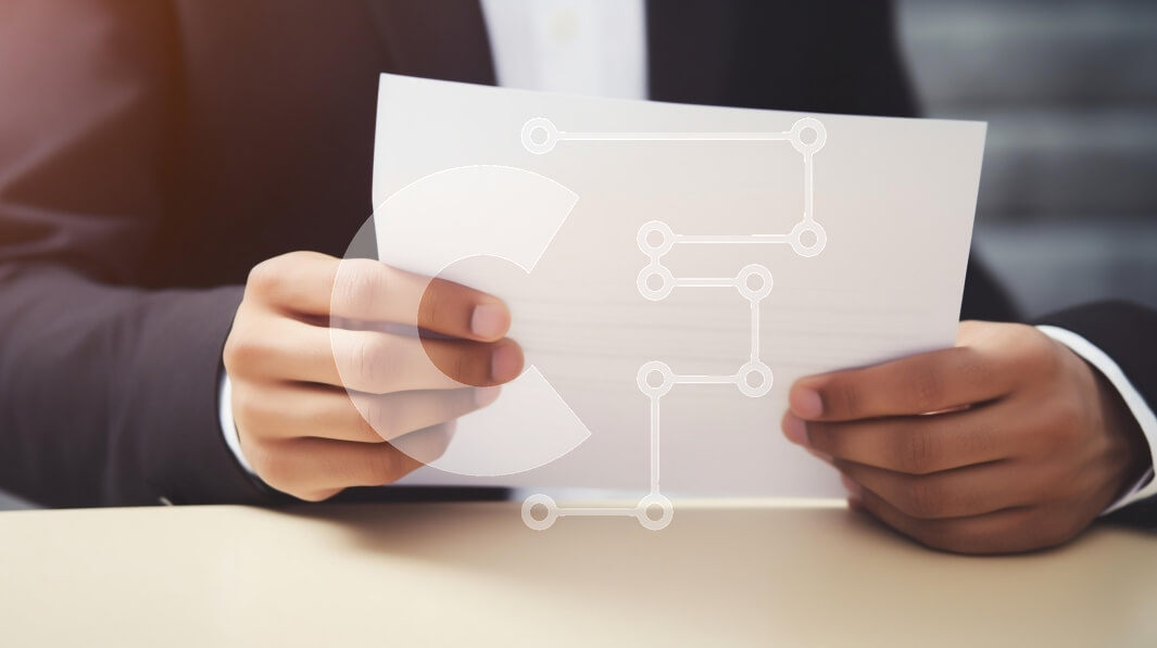 Intra Συλλεκτικό Ξύλινο Παζλ Plywood  4mm - Κρατώντας κενό χαρτί σε επαγγελματικό περιβάλλον Σε Ξύλινο Κουτί - Διαστάσεις Puzzle: 10x10 cm – 25 κομμάτια