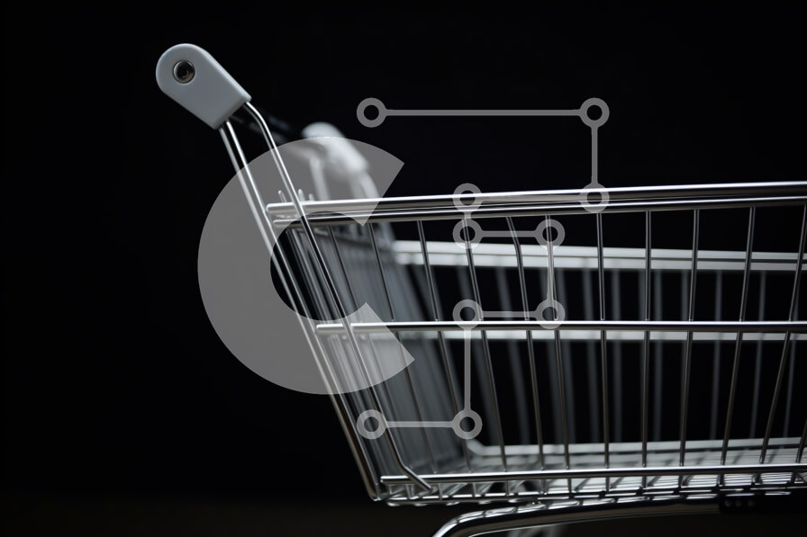 Intra Συλλεκτικό Ξύλινο Παζλ Plywood  4mm - Μεταλλικό καλάθι αγορών Σε Ξύλινο Κουτί - Διαστάσεις: 10x10 cm – 25 κομμάτια