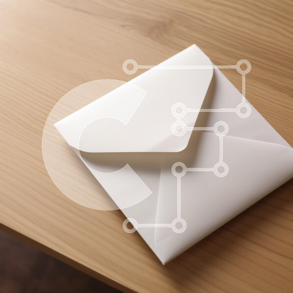 Intra Συλλεκτικό Ξύλινο Παζλ Plywood  4mm - Μινιμαλιστικός λευκός φάκελος σε ξύλινο τραπέζι Σε Ξύλινο Κουτί - Διαστάσεις: 10x10 cm – 25 κομμάτια