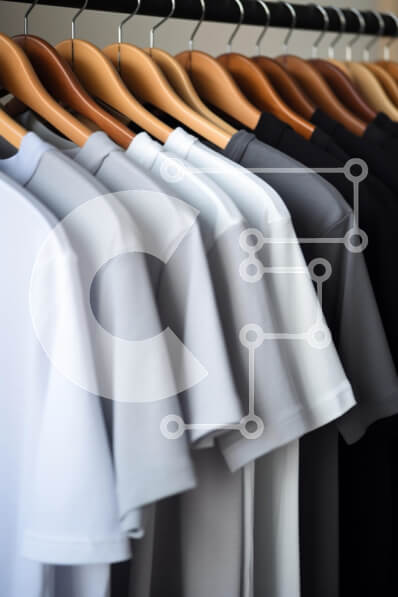 Intra Συλλεκτικό Ξύλινο Παζλ Plywood  4mm - Συλλογή από μπλουζάκια σε υπόστεγα Σε Ξύλινο Κουτί - Διαστάσεις Puzzle: 10x10 cm – 25 κομμάτια