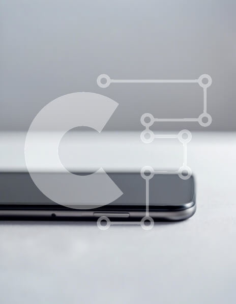 Intra Συλλεκτικό Ξύλινο Παζλ Plywood  4mm - Κομψό Smartphone σε επίπεδη επιφάνεια Σε Ξύλινο Κουτί - Διαστάσεις Puzzle: 10x10 cm – 25 κομμάτια