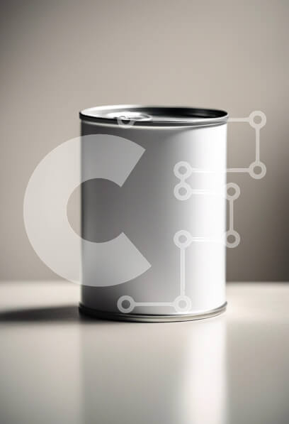 Intra Συλλεκτικό Ξύλινο Παζλ Plywood  4mm - Κυλινδρικό λευκό κουτί σε λεία επιφάνεια Σε Ξύλινο Κουτί - Διαστάσεις: 10x10 cm – 25 κομμάτια