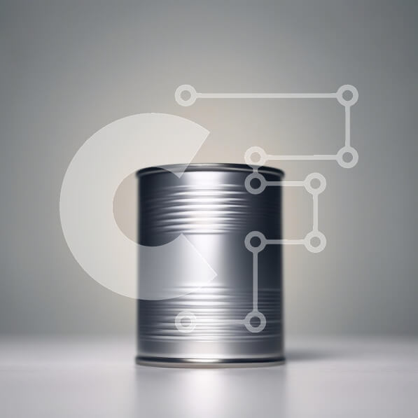 Intra Συλλεκτικό Ξύλινο Παζλ Plywood  4mm - Γυαλιστερό μεταλλικό κουτί Σε Ξύλινο Κουτί - Διαστάσεις: 10x10 cm – 25 κομμάτια