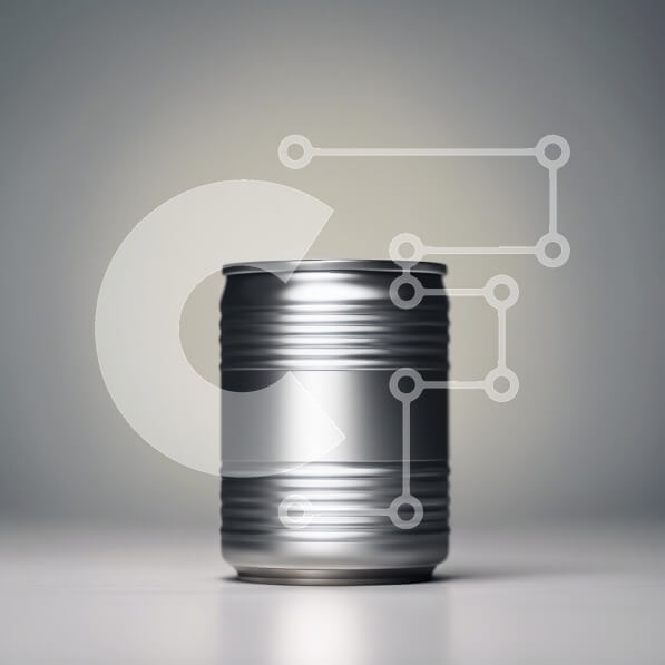 Intra Συλλεκτικό Ξύλινο Παζλ Plywood  4mm - Κομψό μεταλλικό δοχείο σε λεία επιφάνεια Σε Ξύλινο Κουτί - Διαστάσεις: 10x10 cm – 25 κομμάτια