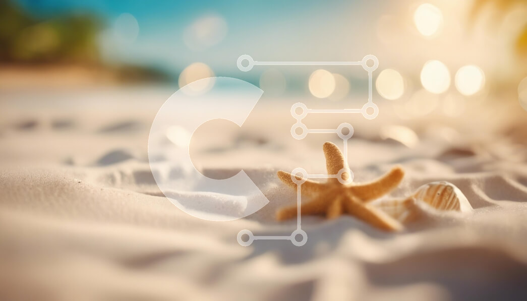 Intra Συλλεκτικό Ξύλινο Παζλ Plywood  4mm - Αστερίας στην αμμώδη παραλία Σε Ξύλινο Κουτί - Διαστάσεις: 10x10 cm – 25 κομμάτια