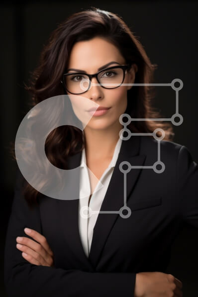 Intra Συλλεκτικό Ξύλινο Παζλ Plywood  4mm - Επιχειρηματίας με αυτοπεποίθηση με επαγγελματική ενδυμασία Σε Ξύλινο Κουτί - Διαστάσεις Puzzle: 10x10 cm – 25 κομμάτια