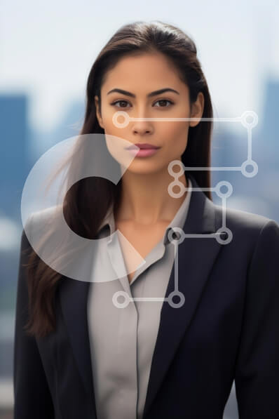 Intra Συλλεκτικό Ξύλινο Παζλ Plywood  4mm - Επαγγελματίας γυναίκα με επαγγελματική ενδυμασία Σε Ξύλινο Κουτί - Διαστάσεις Puzzle: 10x10 cm – 25 κομμάτια