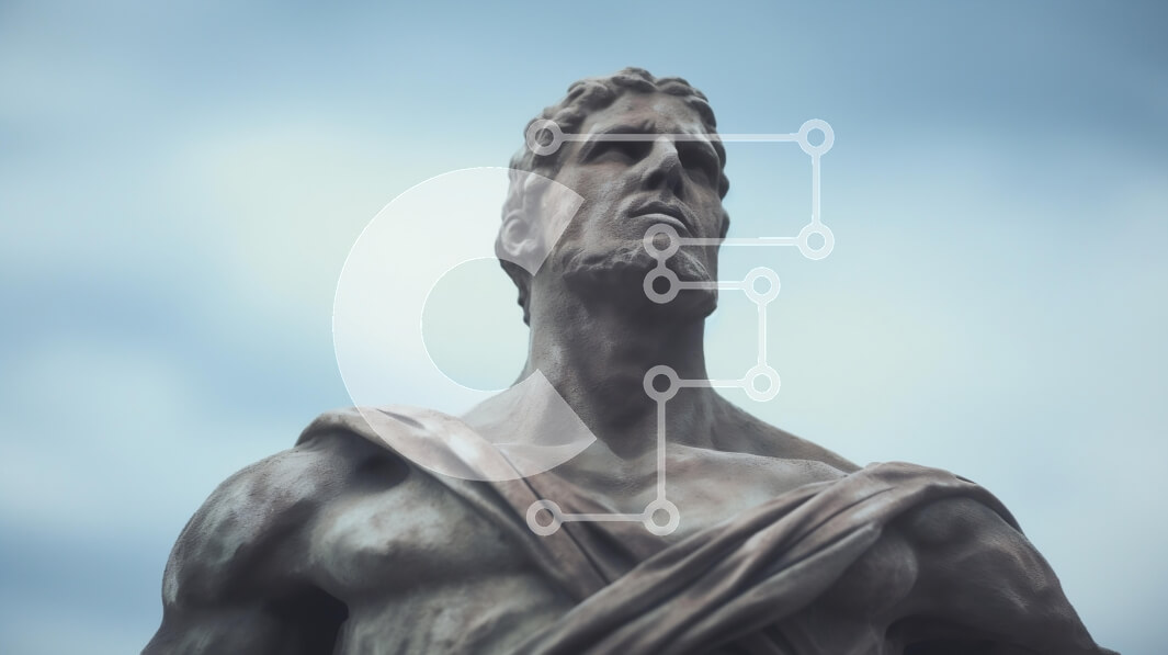 Intra Συλλεκτικό Ξύλινο Παζλ Plywood  4mm - Μεγαλοπρεπές άγαλμα ενάντια στον μπλε ουρανό Σε Ξύλινο Κουτί - Διαστάσεις Puzzle: 10x10 cm – 25 κομμάτια