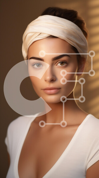 Intra Συλλεκτικό Ξύλινο Παζλ Plywood  4mm - Πορτρέτο μιας νεαρής γυναίκας στο φυσικό φως Σε Ξύλινο Κουτί - Διαστάσεις Puzzle: 10x10 cm – 25 κομμάτια