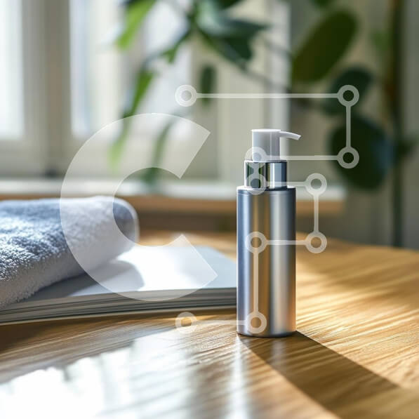 Σετ των 2 Intra Συλλεκτικό Ξύλινο Παζλ Plywood  4mm - Ρύθμιση προϊόντος Serene Beauty σε ξύλινο τραπέζι Σε Ξύλινο Κουτί - Διαστάσεις: 10x10 cm – 25 κομμάτια