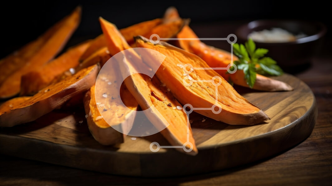 Σετ των 2 Intra Συλλεκτικό Ξύλινο Παζλ Plywood  4mm - Σφήνες γλυκοπατάτας σε ξύλινη σανίδα Σε Ξύλινο Κουτί - Διαστάσεις: 10x10 cm – 25 κομμάτια