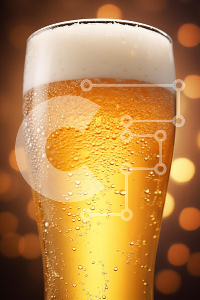 Σετ των 2 Intra Συλλεκτικό Ξύλινο Παζλ Plywood  4mm - Παγωμένο ποτήρι μπύρας με αφρό Σε Ξύλινο Κουτί - Διαστάσεις: 10x10 cm – 25 κομμάτια