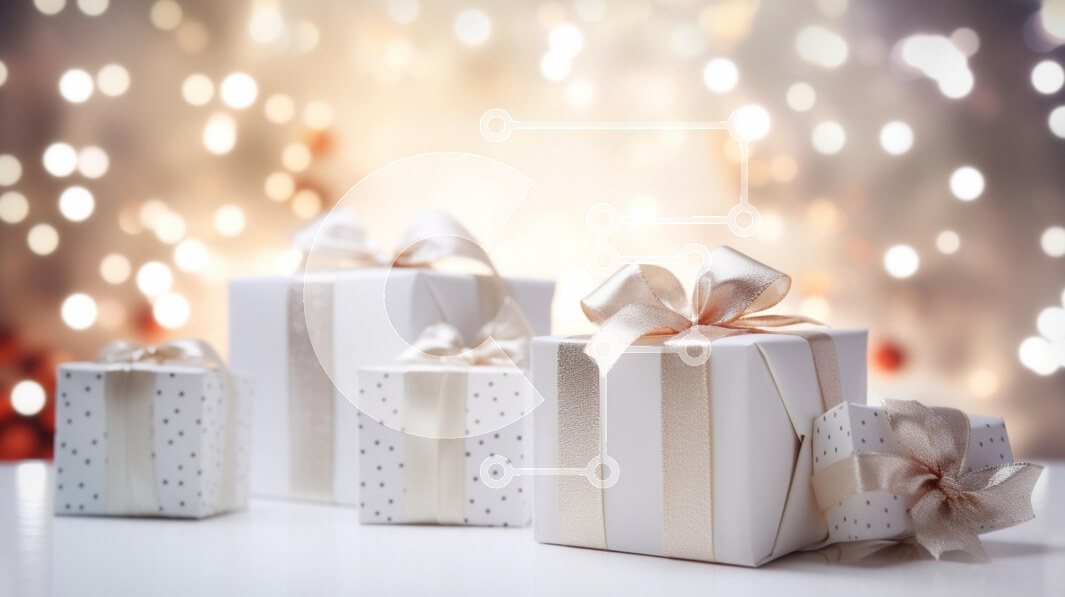 Intra Συλλεκτικό Ξύλινο Παζλ Plywood  4mm - Εορταστικά δώρα με ζεστό φόντο Σε Ξύλινο Κουτί - Διαστάσεις: 10x10 cm – 25 κομμάτια