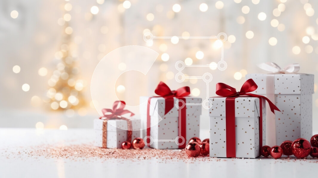 Intra Συλλεκτικό Ξύλινο Παζλ Plywood  4mm - Εορταστικά δώρα Σε Ξύλινο Κουτί - Διαστάσεις: 10x10 cm – 25 κομμάτια