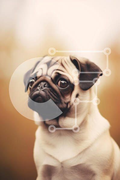 Σετ των 2 Intra Συλλεκτικό Ξύλινο Παζλ Plywood  4mm - Πορτρέτο ενός πατημασιά με μαλακό φόντο Σε Ξύλινο Κουτί - Διαστάσεις: 10x10 cm – 25 κομμάτια