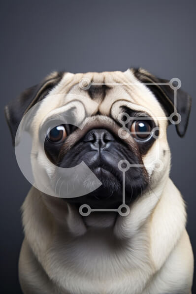 Σετ των 2 Intra Συλλεκτικό Ξύλινο Παζλ Plywood  4mm - Εκφραστική πατημασιά με μεγάλα μάτια Σε Ξύλινο Κουτί - Διαστάσεις: 10x10 cm – 25 κομμάτια