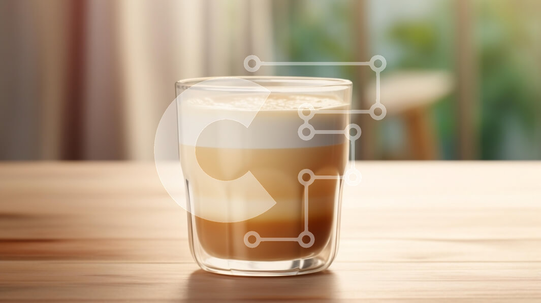 Σετ των 2 Intra Συλλεκτικό Ξύλινο Παζλ Plywood  4mm - Latte σε στρώσεις σε ένα άνετο περιβάλλον καφέ Σε Ξύλινο Κουτί - Διαστάσεις: 10x10 cm – 25 κομμάτια