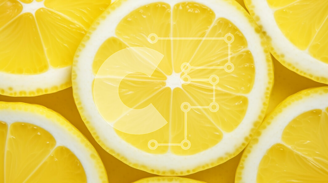 Σετ των 2 Intra Συλλεκτικό Ξύλινο Παζλ Plywood  4mm - Κοντινό πλάνο φέτες λεμονιού Σε Ξύλινο Κουτί - Διαστάσεις: 10x10 cm – 25 κομμάτια