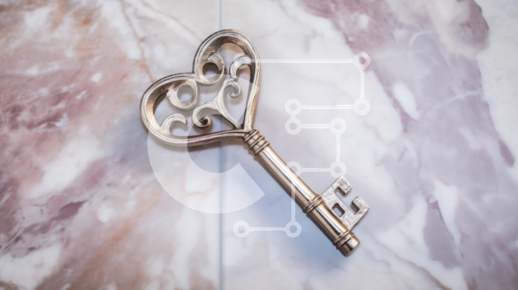 Intra Συλλεκτικό Ξύλινο Παζλ Plywood  4mm - Διακοσμητικό κλειδί σε σχήμα καρδιάς σε μαρμάρινη επιφάνεια Σε Ξύλινο Κουτί - Διαστάσεις: 10x10 cm – 25 κομμάτια